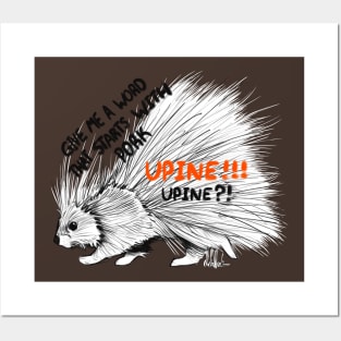 Porc-upine Posters and Art